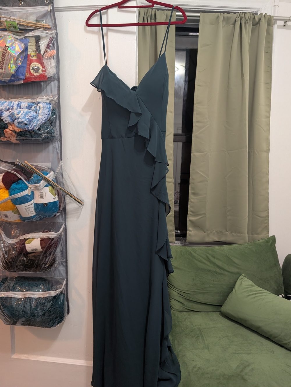 Kennedy Blue "Macy" Dress In Forest Green